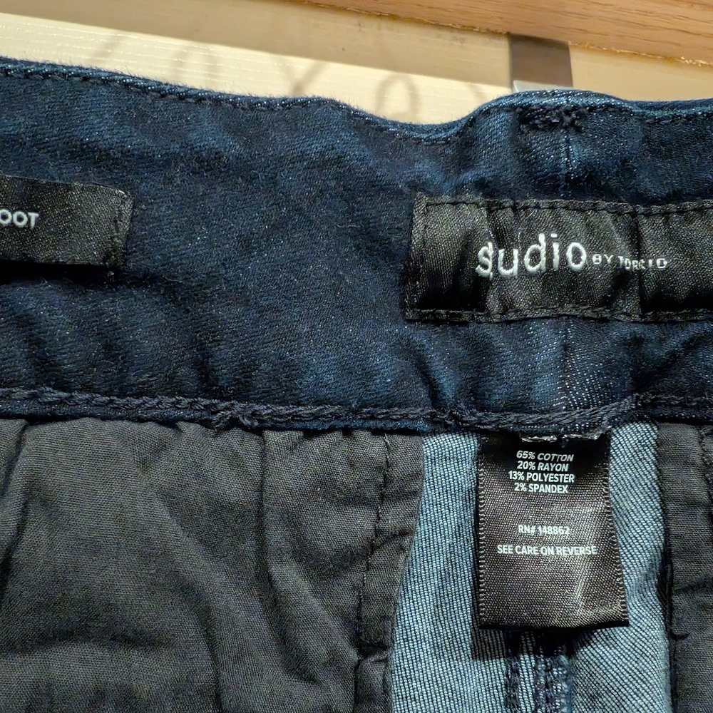 Torrid Studio Dark Blue Trouser Jeans - Picture 2 of 4